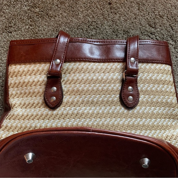 Vintage Texas Leather Manufacturing Shoulder Bag Purse - Picture 4 of 6